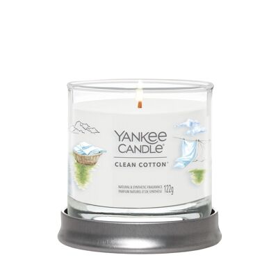 Clean Cotton Signature Small Tumbler Yankee Candle