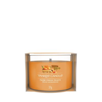 Farm Fresh Peach Signature Votive Yankee Candle