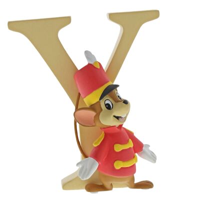"Y" - Timothy Q Mouse Decorative Alphabet Letter by Enchanting Disney