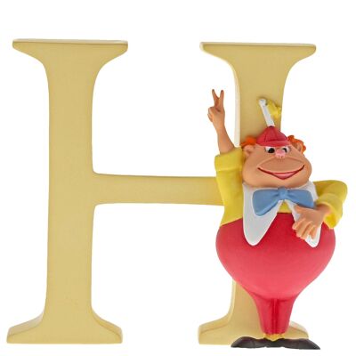 "H" - Tweedle Dee Decorative Alphabet Letter by Enchanting Disney