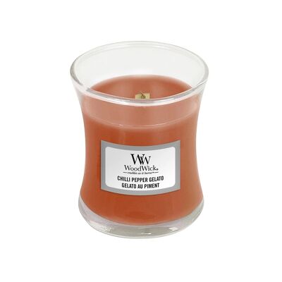 Chilli Pepper Gelato Mini Hourglass Wood Wick Candle