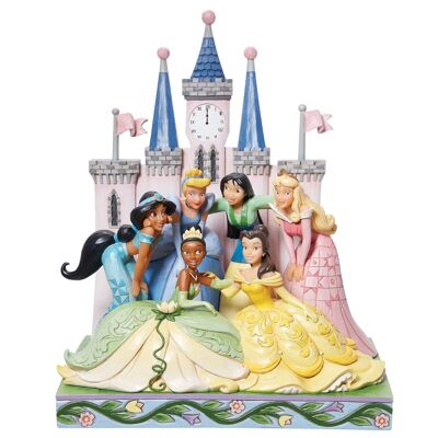 Beautiful and Brave (Princess Group Castle Figurine) - Disney Traditions by JimShore