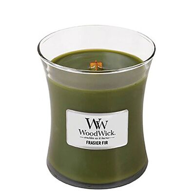 Frasier Fir Medium Hourglass Wood Wick Candle