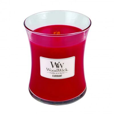 Currant Medium Hourglass Wood Wick Candle