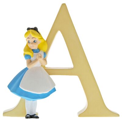 "A" Alice in Wonderland Decorative Alphabet Letter by Enchanting Disney