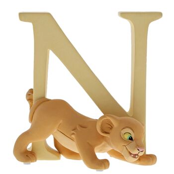 "N" - Lettre de l'alphabet décoratif Nala par Enchanting Disney 1