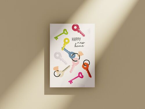 New Home - Greeting Card