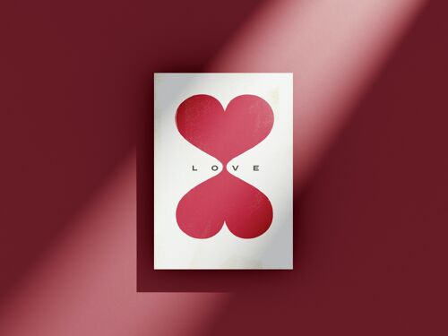 Double love - Greeting Card