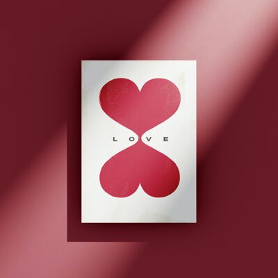 Double love - Greeting Card