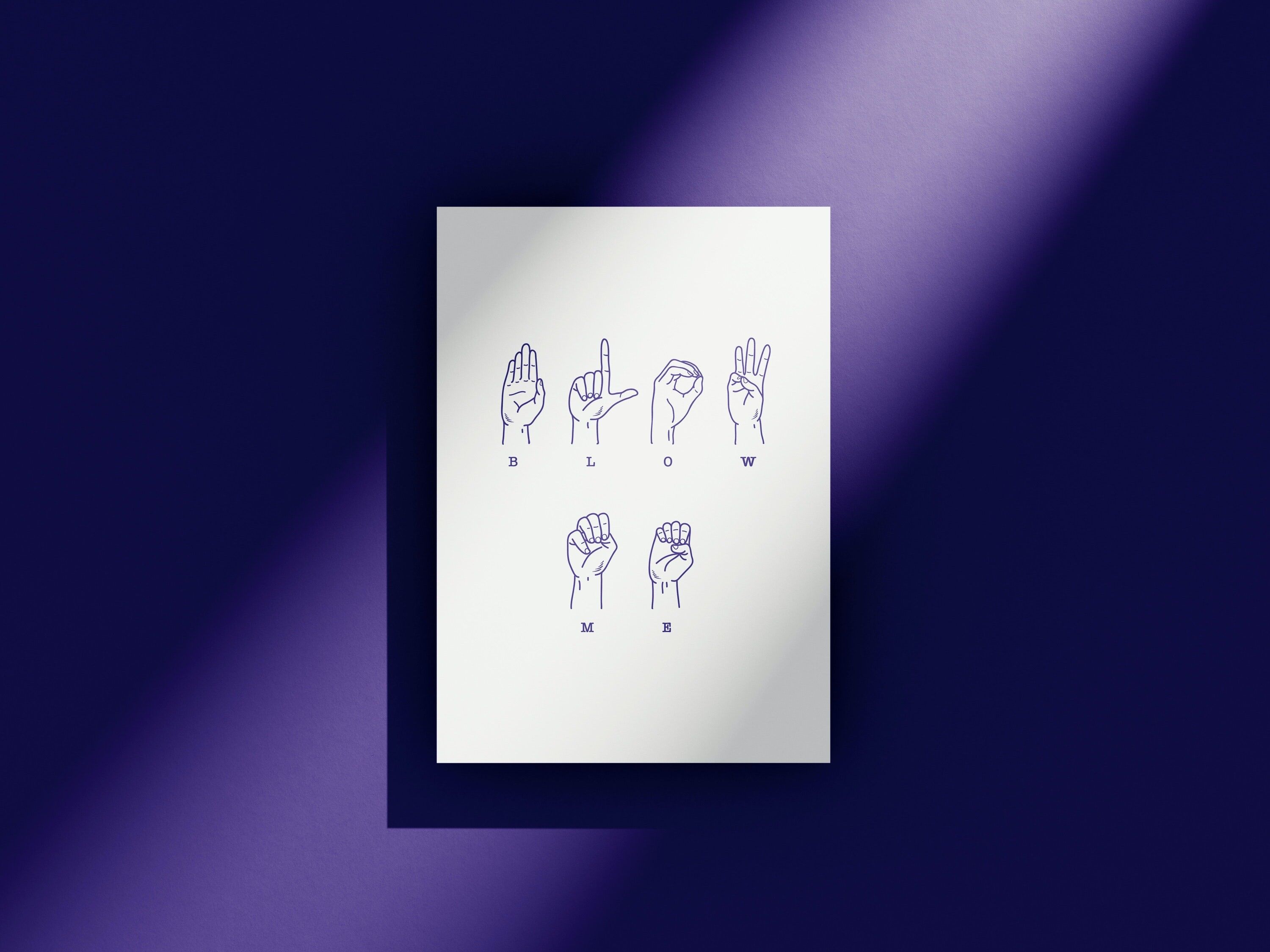 Colpiscimi - Biglietto d'auguri