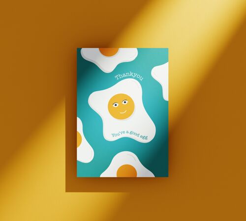 Good Egg - Greeting Card