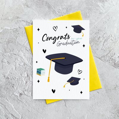 Congrats Graduation - Greeting Card