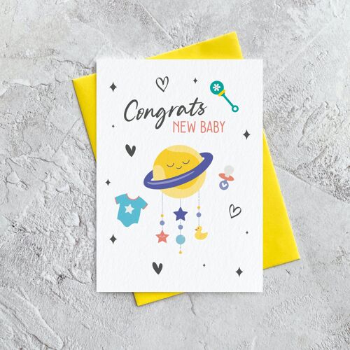 Congrats Baby - Greeting Card