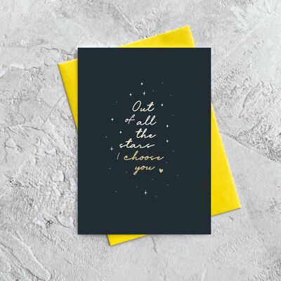 I Choose You - Greeting Card