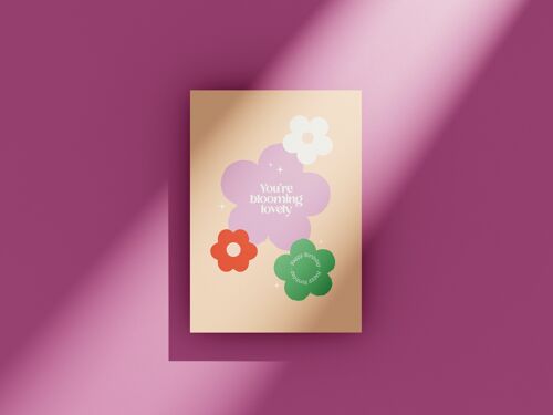 Blooming Lovely - Greeting Card
