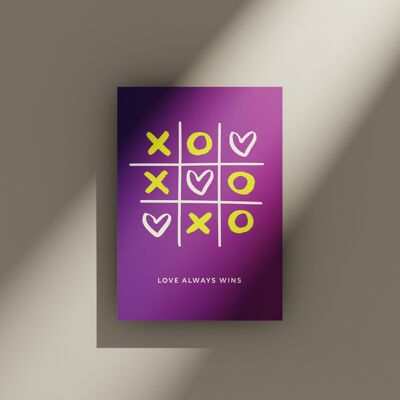 Love always wins - Greeting Card