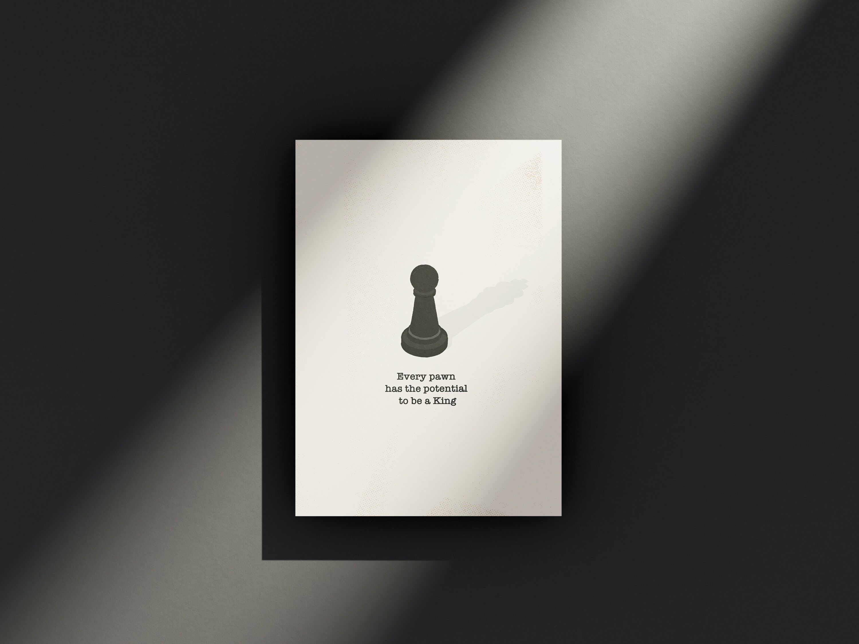 Zukünftiger König - Grußkarte