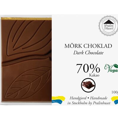 70 % dunkle Schokolade