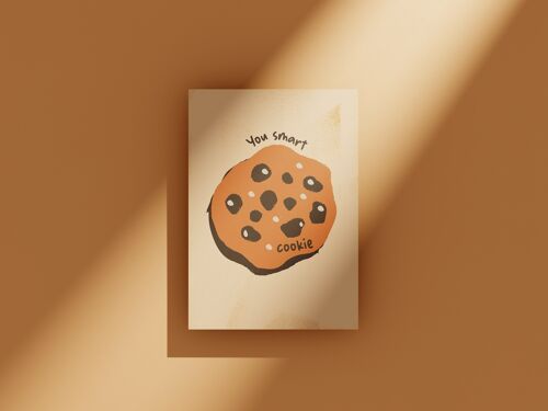 Smart cookie - greeting card