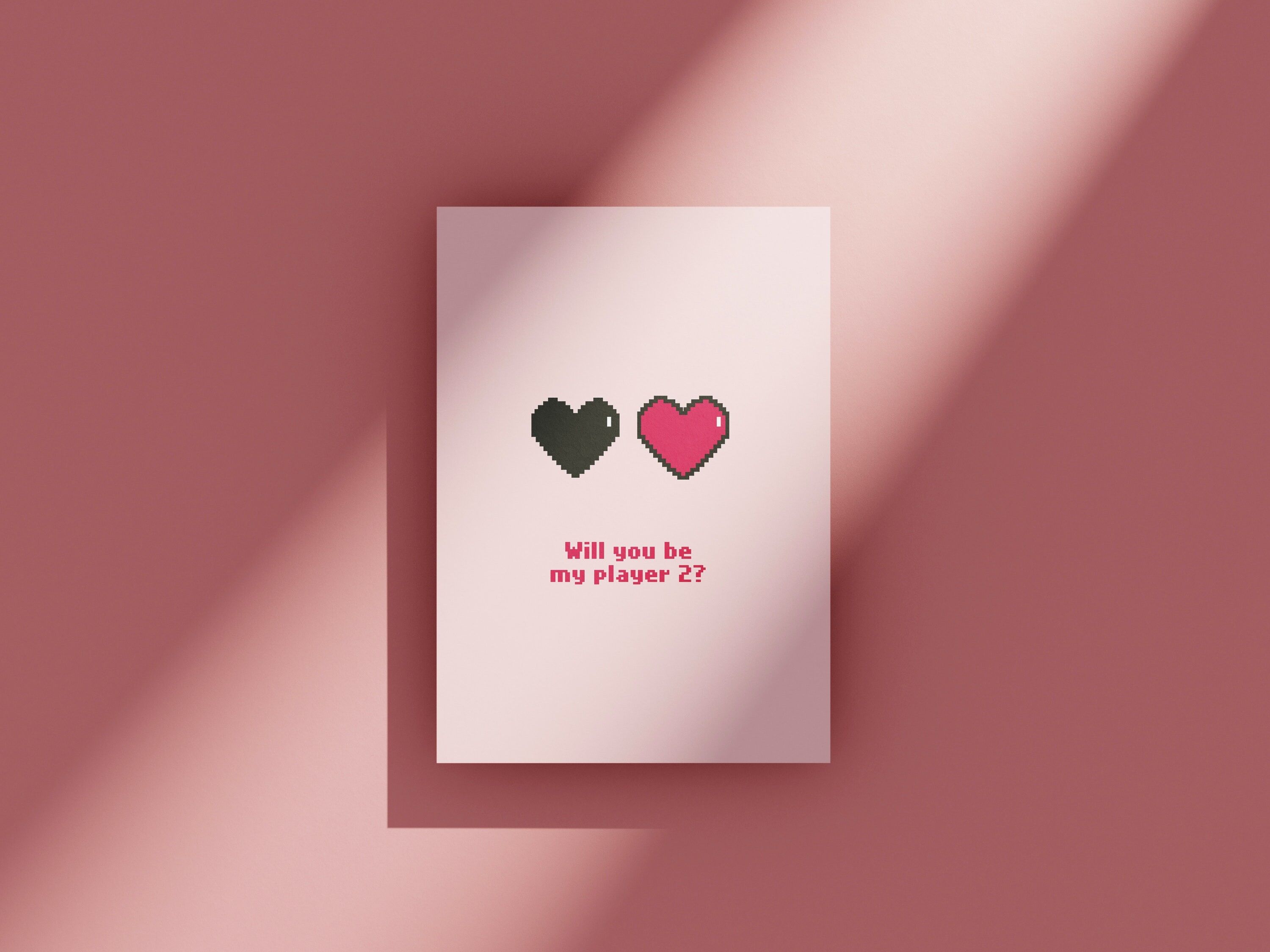 Giocatore 2 - biglietto di auguri