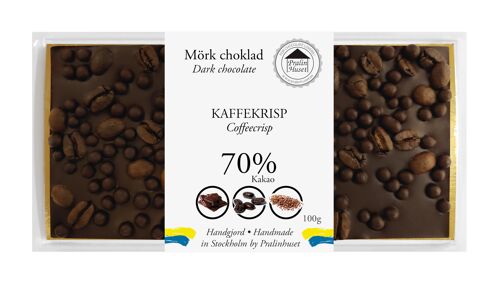 70% Dark Chocolate - Coffeecrisp