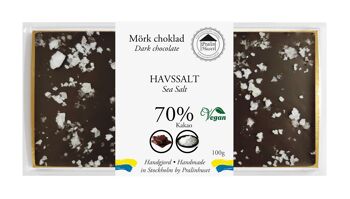 Chocolat Noir 70% - Sel Marin 1