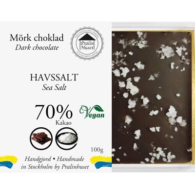Chocolat Noir 70% - Sel Marin