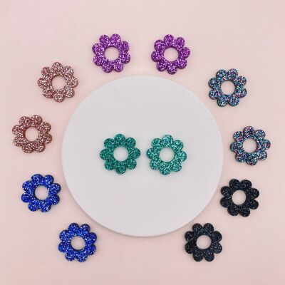 Stud earrings - Flowers