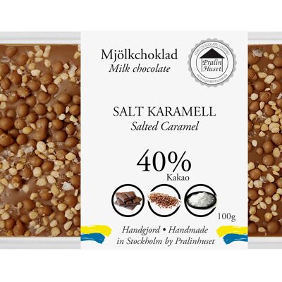 40% Milk Chocolate - Salted Caramel
