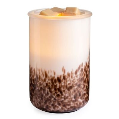 CANDLE WARMERS® TIGER SHELL Lampada elettrica per fragranze in vetro