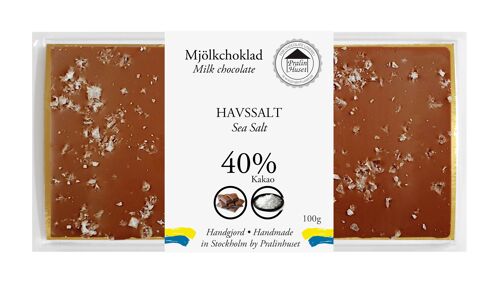 40% Milk Chocolate - Sea Salt