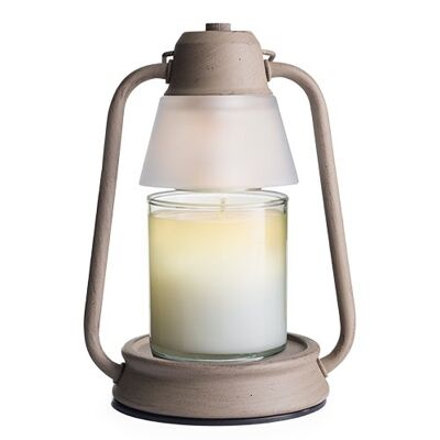 CANDLE WARMERS® BEACON lanterna per piccole candele profumate vintage taupe