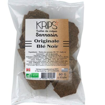 KRIPS - Buckwheat Original Tasca per frittelle di grano saraceno - chips di grano saraceno senza frittura