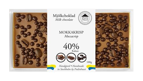 40% Milk Chocolate - Moccacrisp