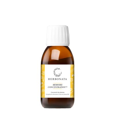 Concentrato di piante Memory-Concentration Organic - 100 ml