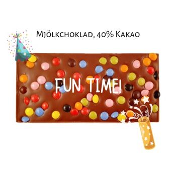 Chocolat au Lait 40% - Fun Time 2