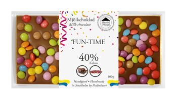 Chocolat au Lait 40% - Fun Time 1