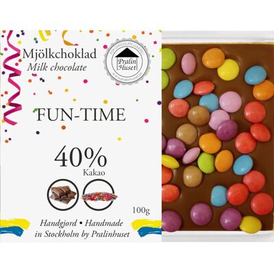 40% Milk Chocolate - Fun Time