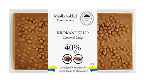 40% Milk Chocolate - Caramelcrisp