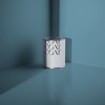 Greyed Blue Premium Durable Paint 'Below Deck' - 1L Soft Sheen