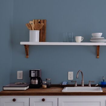 Greyed Blue Premium Durable Paint 'Below Deck' - 2.5L Soft Sheen 3