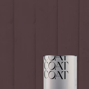 Dark Brown Premium Durable Paint 'Brasserie Brown' - 2.5L Exterior 5