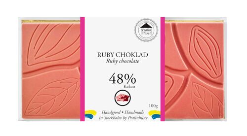 48% Ruby Chocolate (100g)