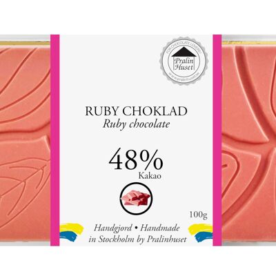 48% Ruby Chocolate (100g)