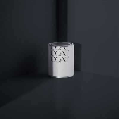 Vernice durevole premium nero carbone 'David Rose' - 1L Soft Sheen