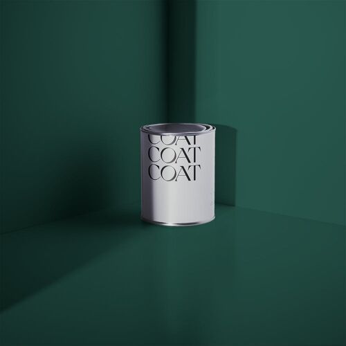 Timeless Dark Green Premium Durable Paint 'Ditch the Tie' - 1L Soft Sheen