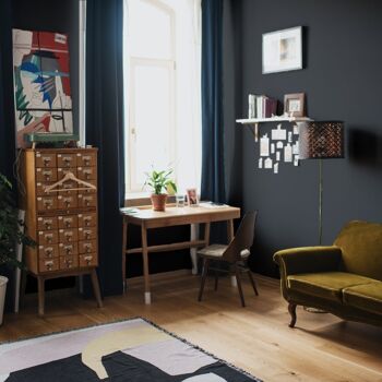 Charcoal Blue Premium Durable Paint 'Dodie' - 1L Soft Sheen 6