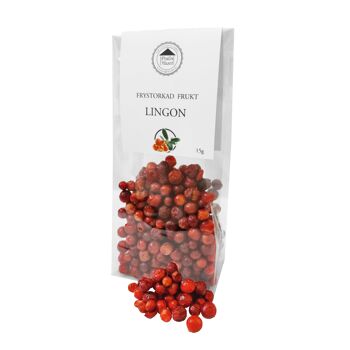 Frystorkad Frukt – Lingon 15g