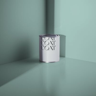 Dusty Teal Premium Langlebige Farbe „Hamilton“ – 1L Weicher Glanz