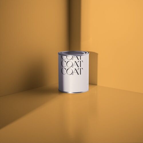 Golden Yellow Premium Durable Paint 'House Points' - 1L Soft Sheen